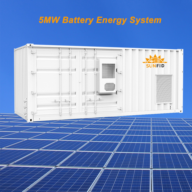 5MWH 30Ft Container Energy Storage System Off-grid Power System 