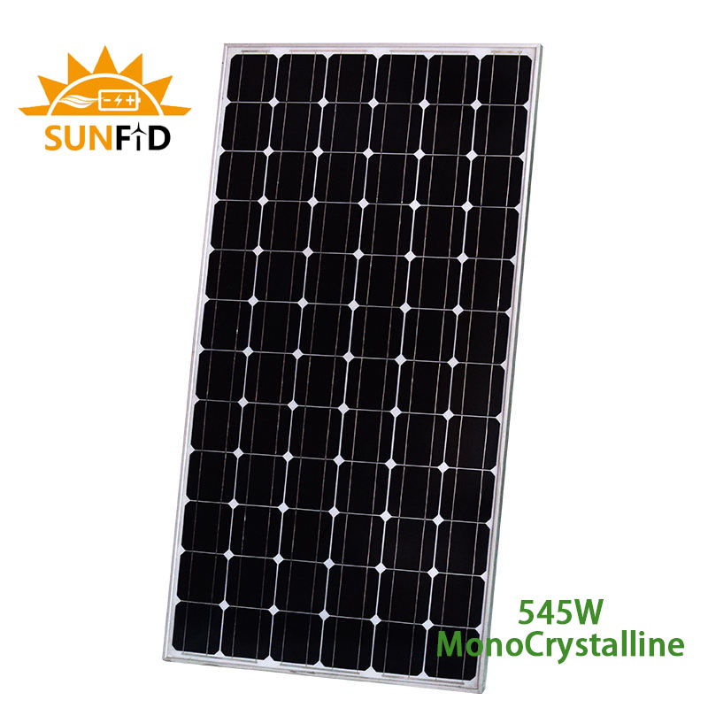 550W Bifacial PERC Half Cell Monocrystalline Solar Panel 10BB