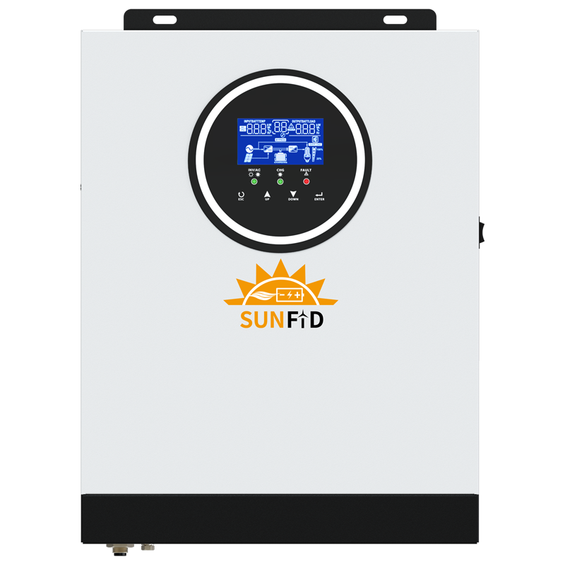 2KW Hybrid Pure Sine Wave Solar Inverter MPPT 3KW WIFI Support
